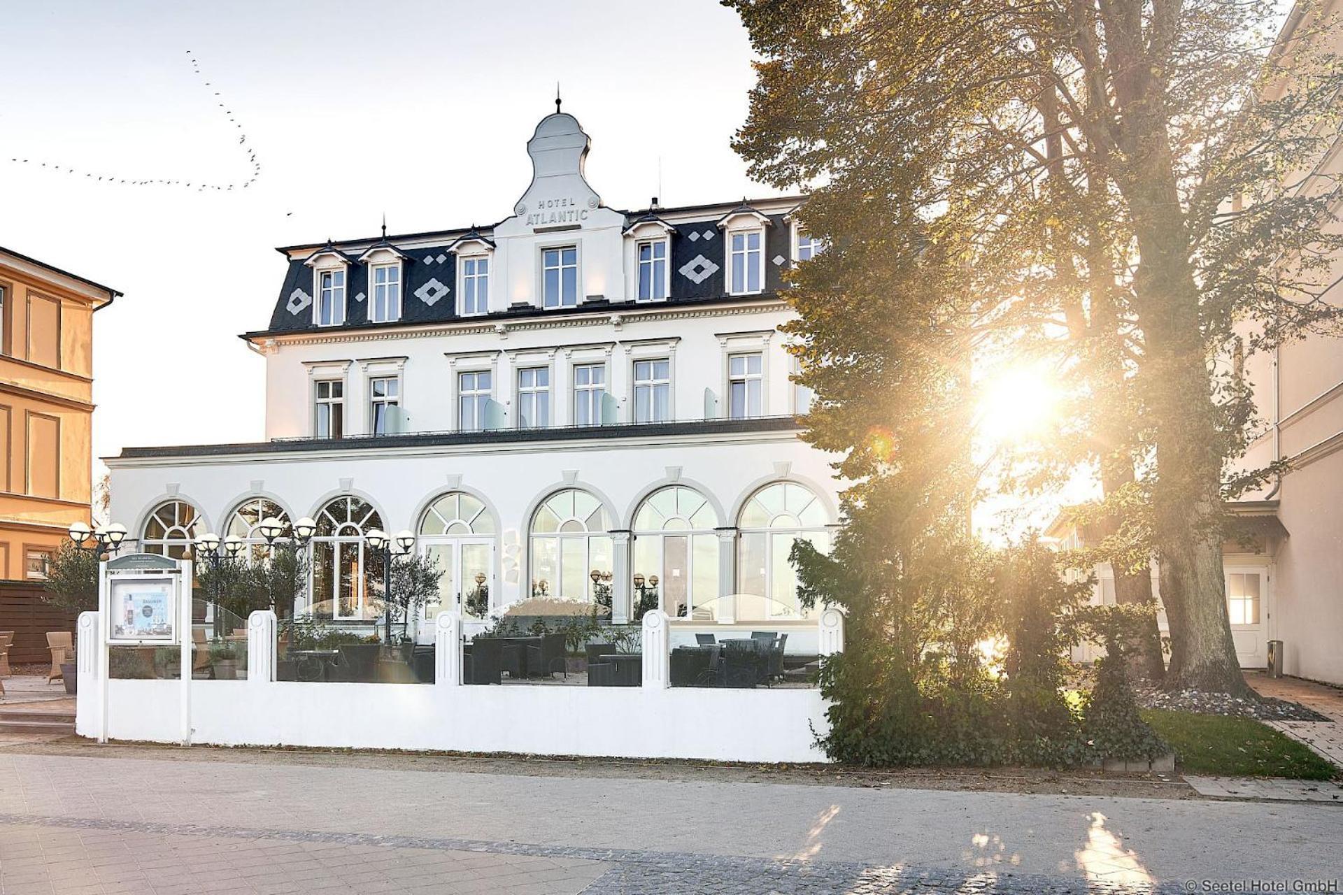 Seetelhotel Strandhotel Atlantic Heringsdorf  Exterior foto